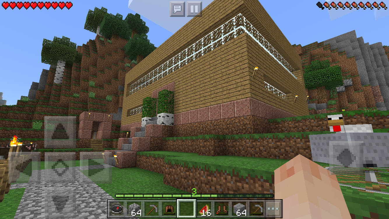 息子たちと一緒にマイクラやってます【マイクラPE】1 ゴマダレ