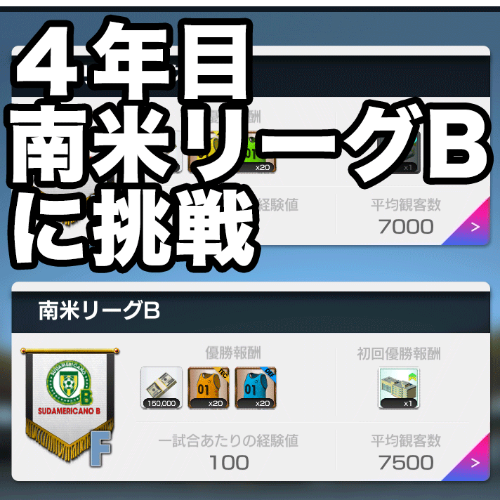 4年目は南米リーグbに挑戦 サカつくrtw 33 ゴマダレ